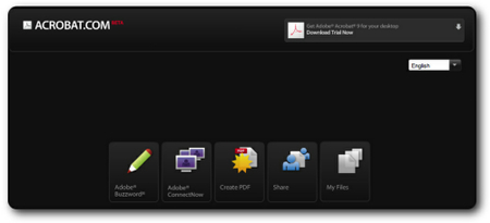Acrobat.com, colaboración y ofimática online de Adobe