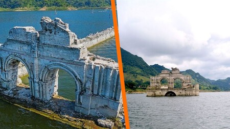 No solo es Michoacán: Chiapas también esconde una iglesia bajo el agua, y puedes verla cuando baja el nivel del río
