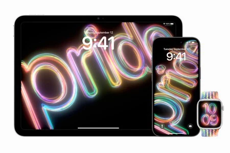 iPhone、iPad、Apple Watch 用の新しい「プライド 2024」背景と顔、後者用の新しいストラップを含む