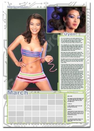 Calendario de chicas Geek