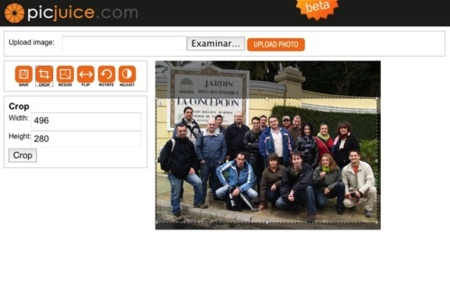 Picjuice, pequeña utilidad para mejorar nuestras imágenes en un momento dado