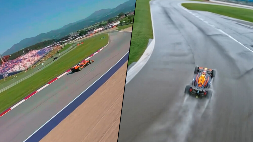 Lo más impresionante del GP de Austria de F1 no fue un adelantamiento: fue un dron volando a casi 350 km/h
