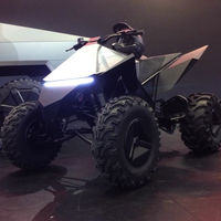 Tesla ha anunciado un quad eléctrico, aunque en realidad es un quad de Yamaha con estética futurista