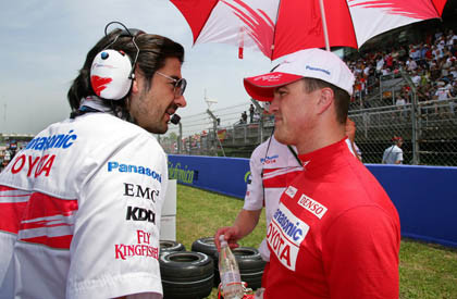 Ralf Schumacher cuestionado en Toyota