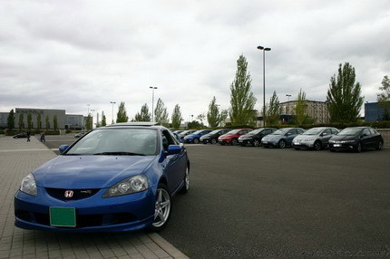 Concentración de Honda Civic en Madrid