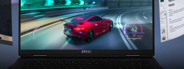 Potente laptop para videojuegos con GPU Nvidia y 64GB de RAM. Tiene procesador de computadora de escritorio