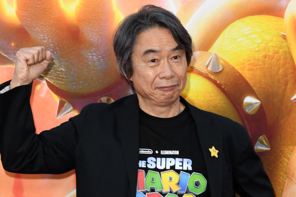 Shigeru Miyamoto en un evento público