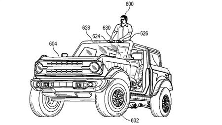 Ford Bronco Stand Up Patent Copia