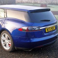 Y el perro Ted se salió con la suya: el primer Tesla Model S ranchera ya está circulando 