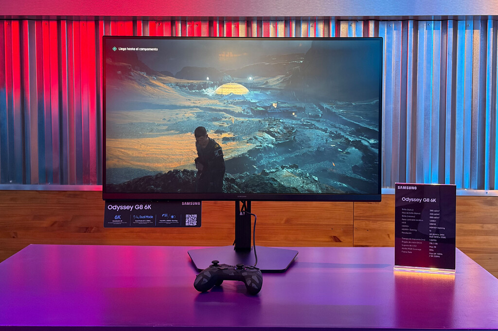 Hoy llegan los monitores más innovadores de Samsung: ya hemos visto la primera pantalla 6K para gaming 