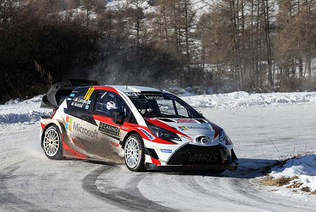 Toyota Yaris WRC en el pasado Rally de Montecarlo