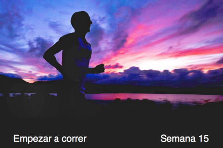 Entrenamiento para empezar a correr: semana 15