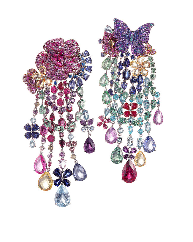 Rihanna Chopard Haute Joaillerie Collection Earrings 1