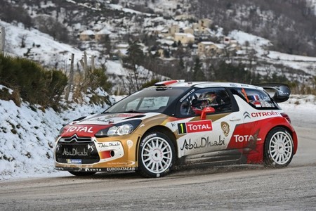 Rallye Monte-Carlo 2013: Sébastien Loeb sigue marcando la pauta mientras se espera lucha por la tercera plaza
