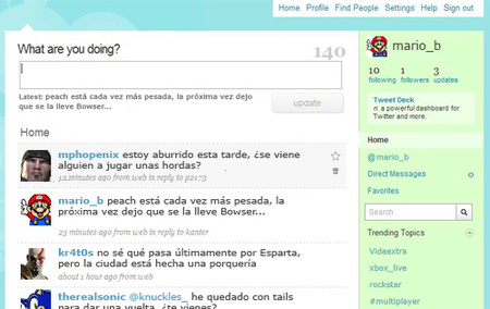 Las compañías de videojuegos y Twitter