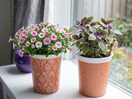 3 ideas para aprovechar los envases de plástico del yogurt de 1 kilo y convertirlos en hermosos objetos para decorar tu casa