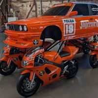 El homenaje más punk al BMW M3: una cuadriga moderna con cuatro 'ruedas' de 600 CV y puro músculo japonés