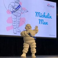 Bibendum, mascota de Michelin, es el ícono del milenio 