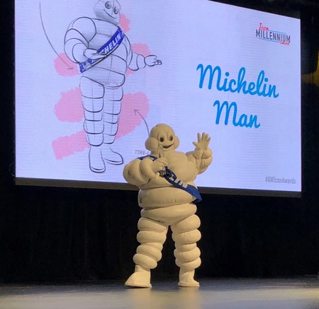 Bibendum, mascota de Michelin, es el ícono del milenio