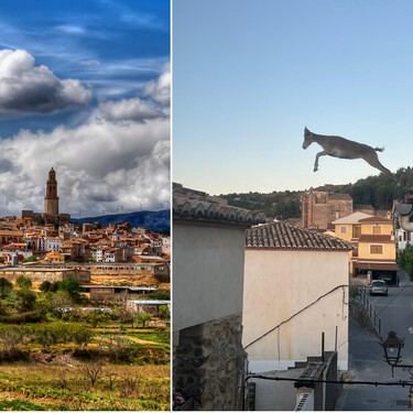 La escapada más surrealista de esta primavera se esconde en un pueblo de Castellón en el que las cabras vuelan (y no es una metáfora) 