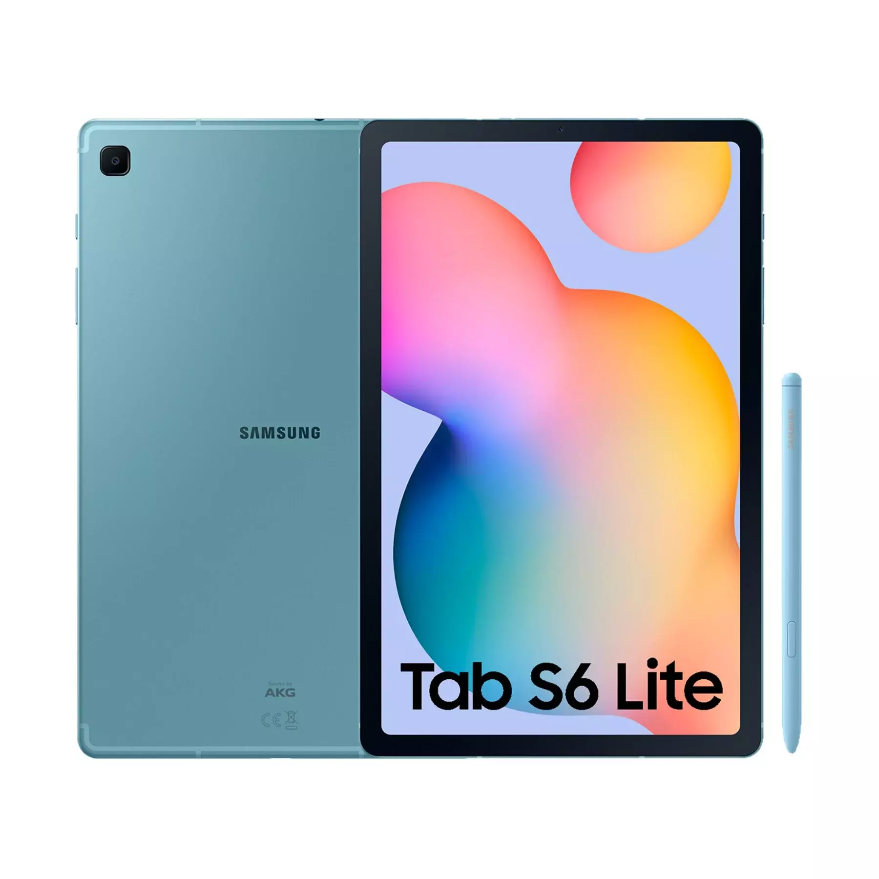 タブレット - Samsung Galaxy Tab S6 Lite、128 GB、ブルー、WiFi、10.4 インチ WUXGA+、4 GB RAM、オクタコア、Android 12