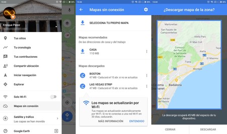 Descargar Mapas Offline Maps