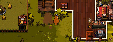 En este juego eres un oso que recibe clientes en su bata de estar por casa, y no me puede gustar más 