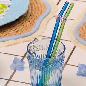 Ni de plástico, ni de papel: Tiger vende las pajitas de cristal reutilizables que no se deshacen ni dejan sabores raros en la bebida