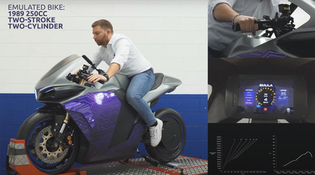 La Emula es una moto eléctrica con melodía clásica: puede sonar como una moto de cuatro cilindros y 600 cc