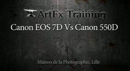 Comparando el vídeo de la Canon 550D y la Canon 7D