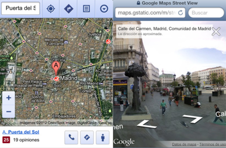 Street View ya está disponible en la versión web de Google Maps para dispositivos iOS