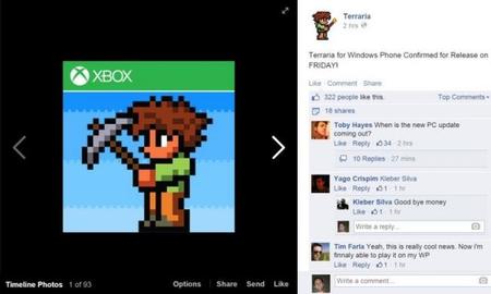 Terraria llegaría a Windows Phone para este viernes, y tendría logros de Xbox Live