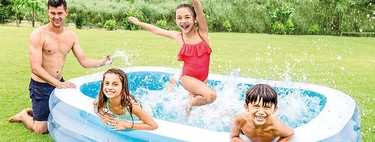 13 piscinas hinchables y juguetes para refrescarse con los niños en la terraza o el jardín 