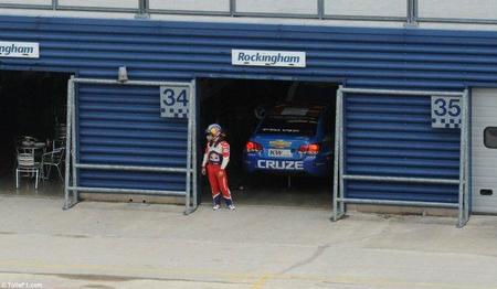 Sébastien Loeb testó el Chevrolet Cruze del WTCC