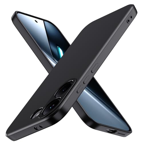 ivoler Negro Mate Funda para Xiaomi Poco X8 Pro 5G con Protección de Cámara, Carcasa Protectora Antigolpes, Ultrafina Suave TPU Silicona Caso Delgada Anti-Choques Case
