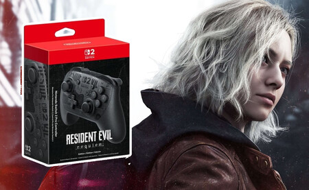 Nintendo Switch 2 Pro Controller Resident Evil Requiem Edicion Especial Videojuegos Preventa Amazon Mexico