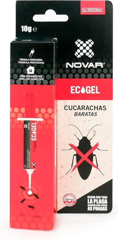 Jeringuilla contra cucarachas Ecogel Novar