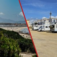 Tarifa en guerra contra campers y autocaravanas. El problema se resume en una frase: "Si no hay un sitio para echar las aguas grises, ¿dónde las tiran?"