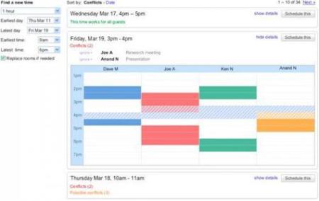 Google Calendar lanza "Smart Rescheduler"