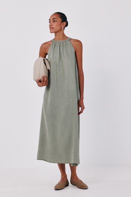 vestido midi