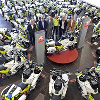 La Guardia Civil estrena casi 200 Yamaha FJR1300 para la Agrupación de Tráfico