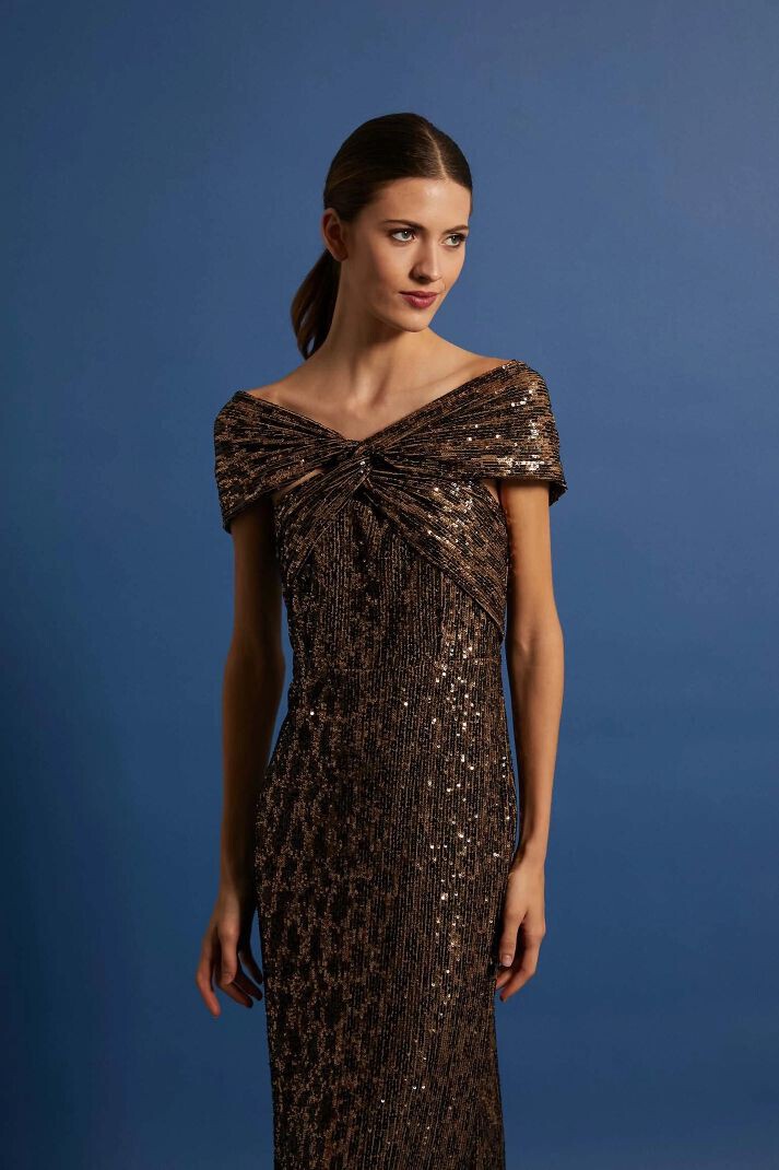 Robe paillettes effet laine SPÉCIALE FÊTES main image 0