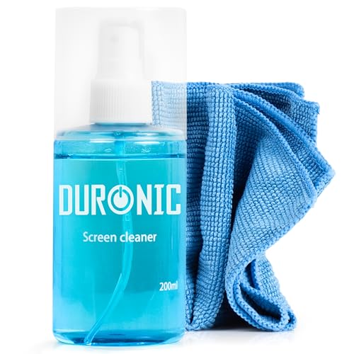 Duronic SCK101 Spray Limpiador de 200ml para Pantallas LCD TFT LED Plasma OLED 