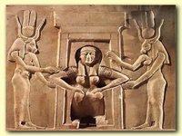 El peinado de las parturientas egipcias