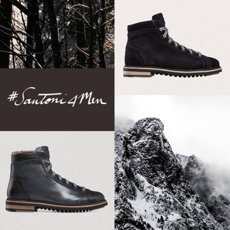 Tradición. Actitud moderna. Pisada fuerte: nuevas botas de montaña Santoni