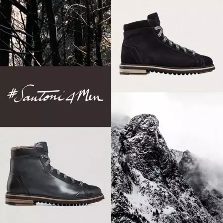 Tradición. Actitud moderna. Pisada fuerte: nuevas botas de montaña Santoni