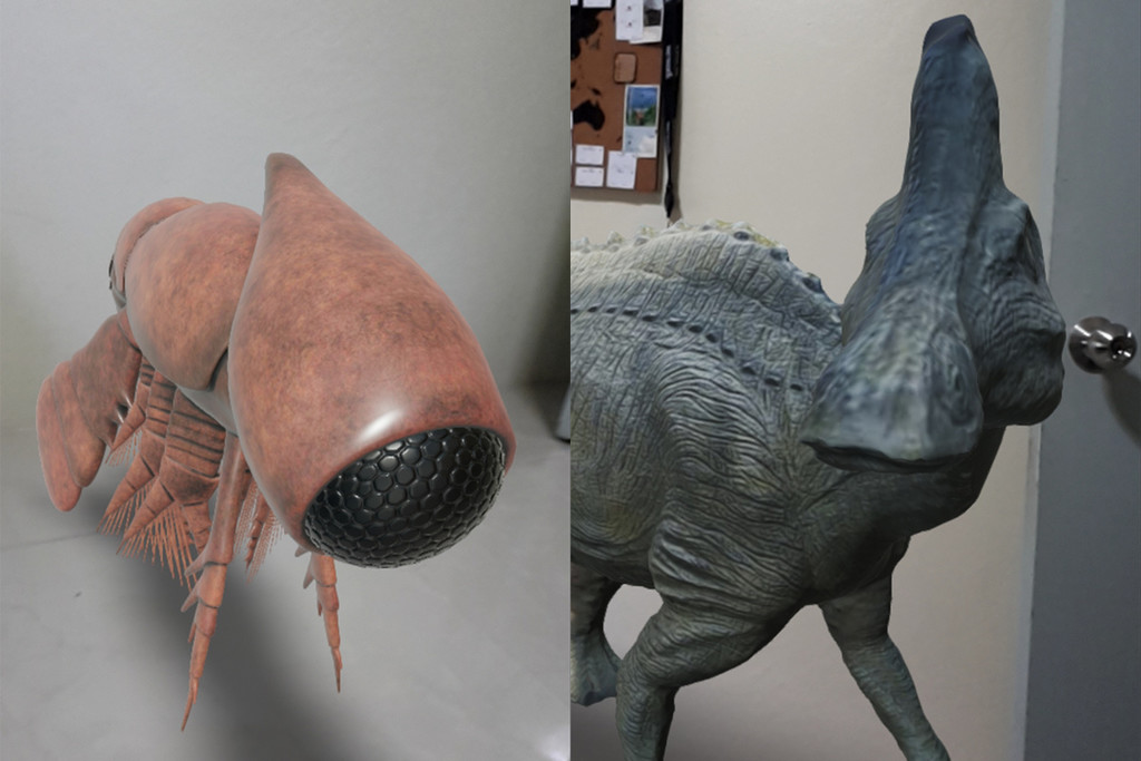 Google añade animales prehistóricos en 3D con realidad aumentada, en 'Arts and Culture'