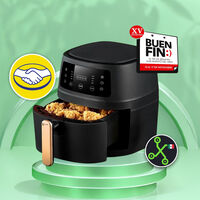 Freidora de aire en oferta y con capacidad de ocho litros: cuesta menos de 900 pesos y tiene 2400W de potencia