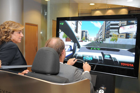 Simulador conduccion eficiente Toyota