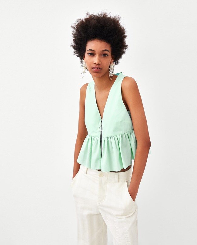 Cropped Top Zara Rebajas 04